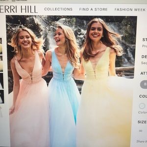 Sherri Hill Prom dress SOLLLLD